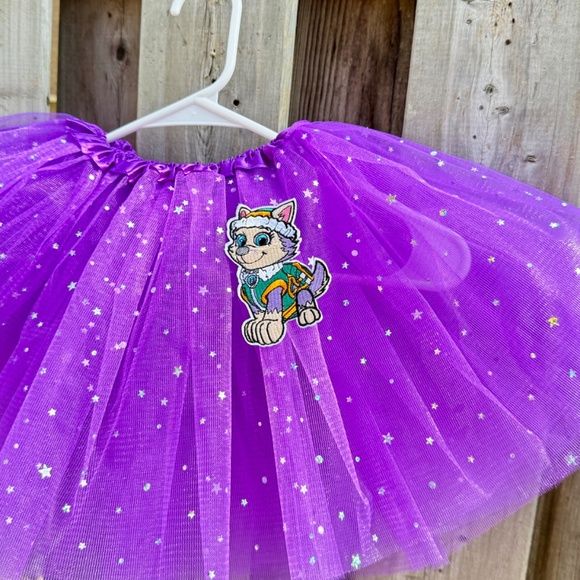 Cartoon Tutu 4 Full Layer Kid Tutu Birthday Outfit Princess Dress - Picture 3 of 5